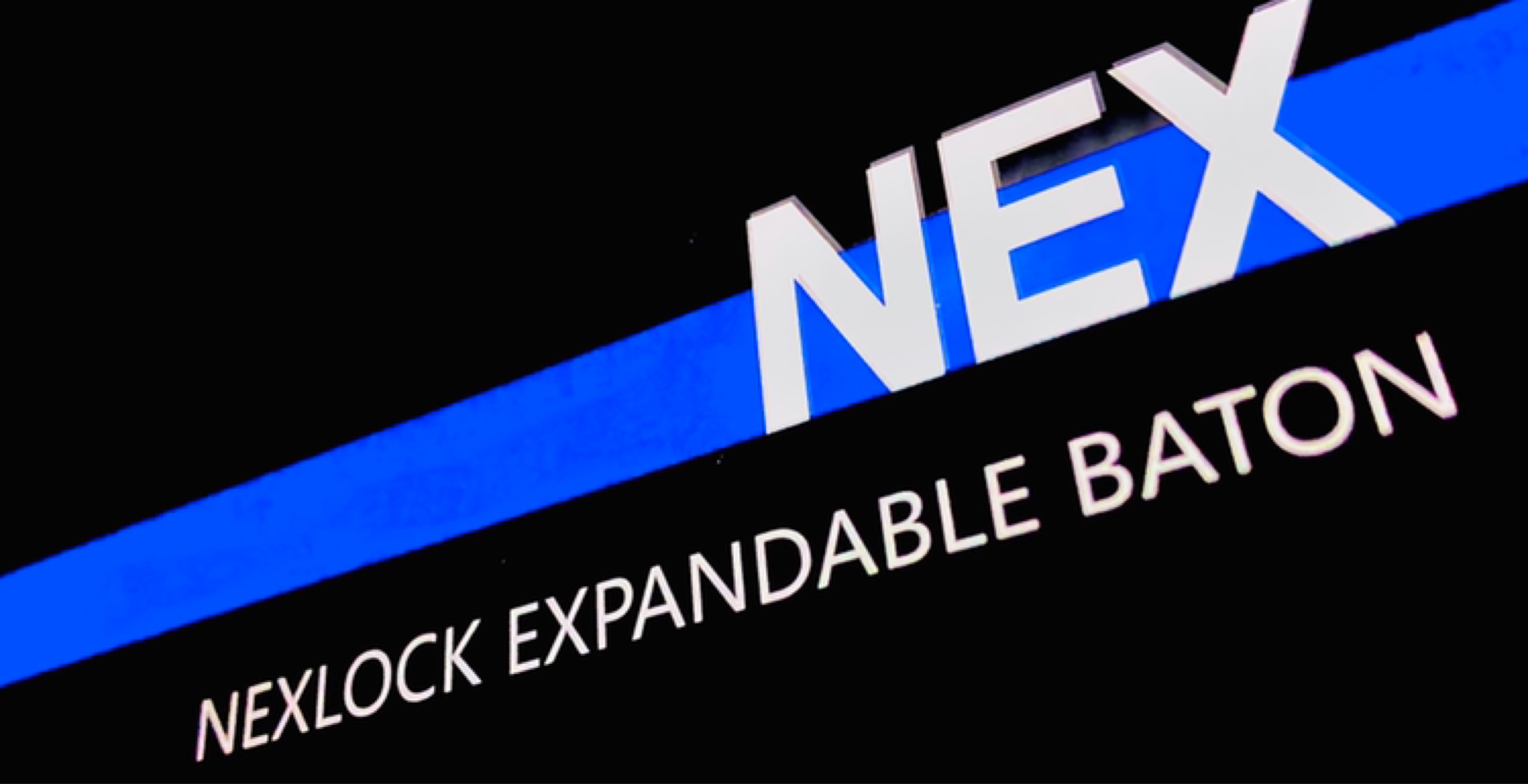 一条细细的蓝线——NEX 21″Quicker baton 21寸纳拓轻版快客甩棍