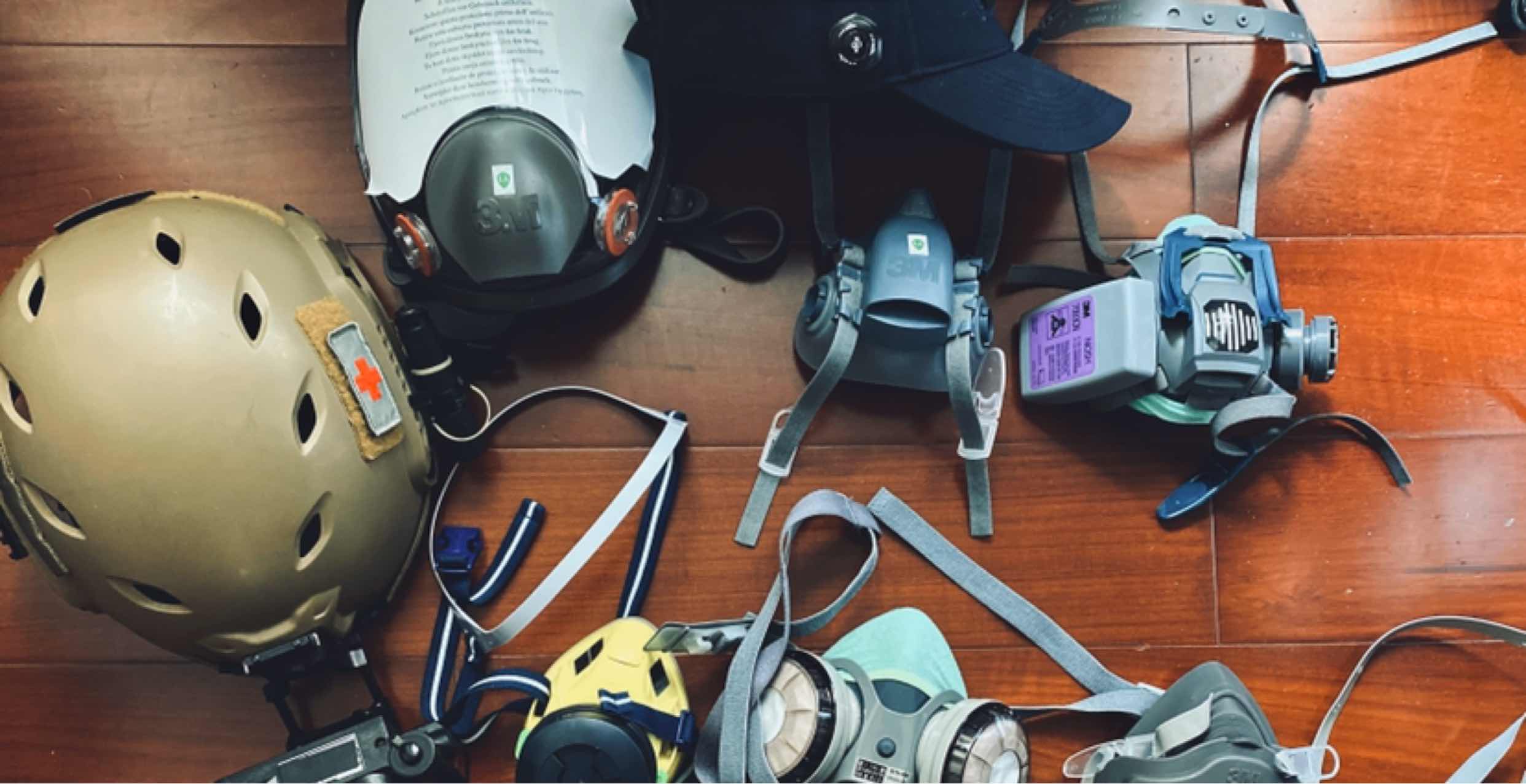 3M,重松各面罩使用简评