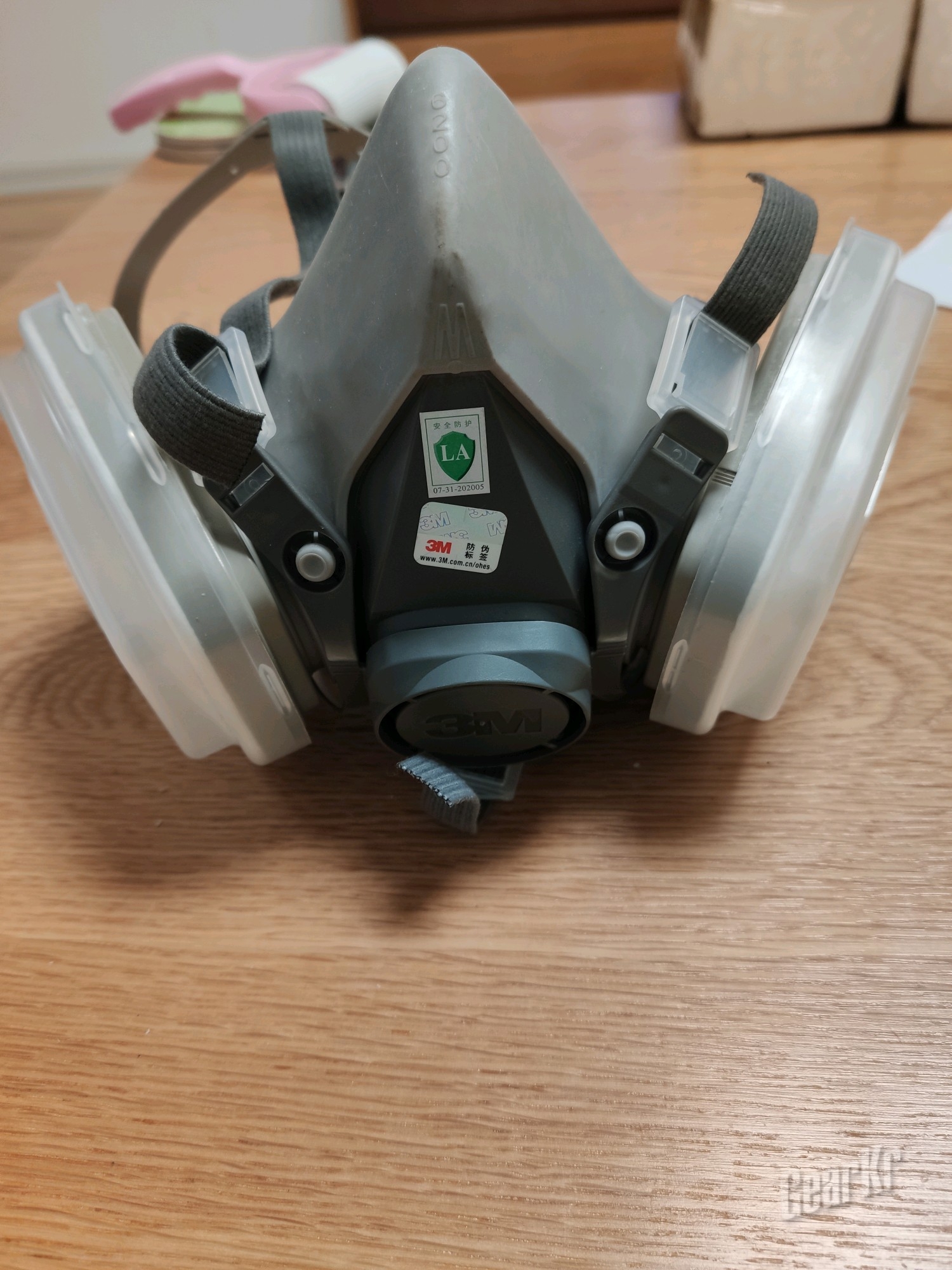 多快好省的3M 6200面罩5n11滤棉转接器DIY