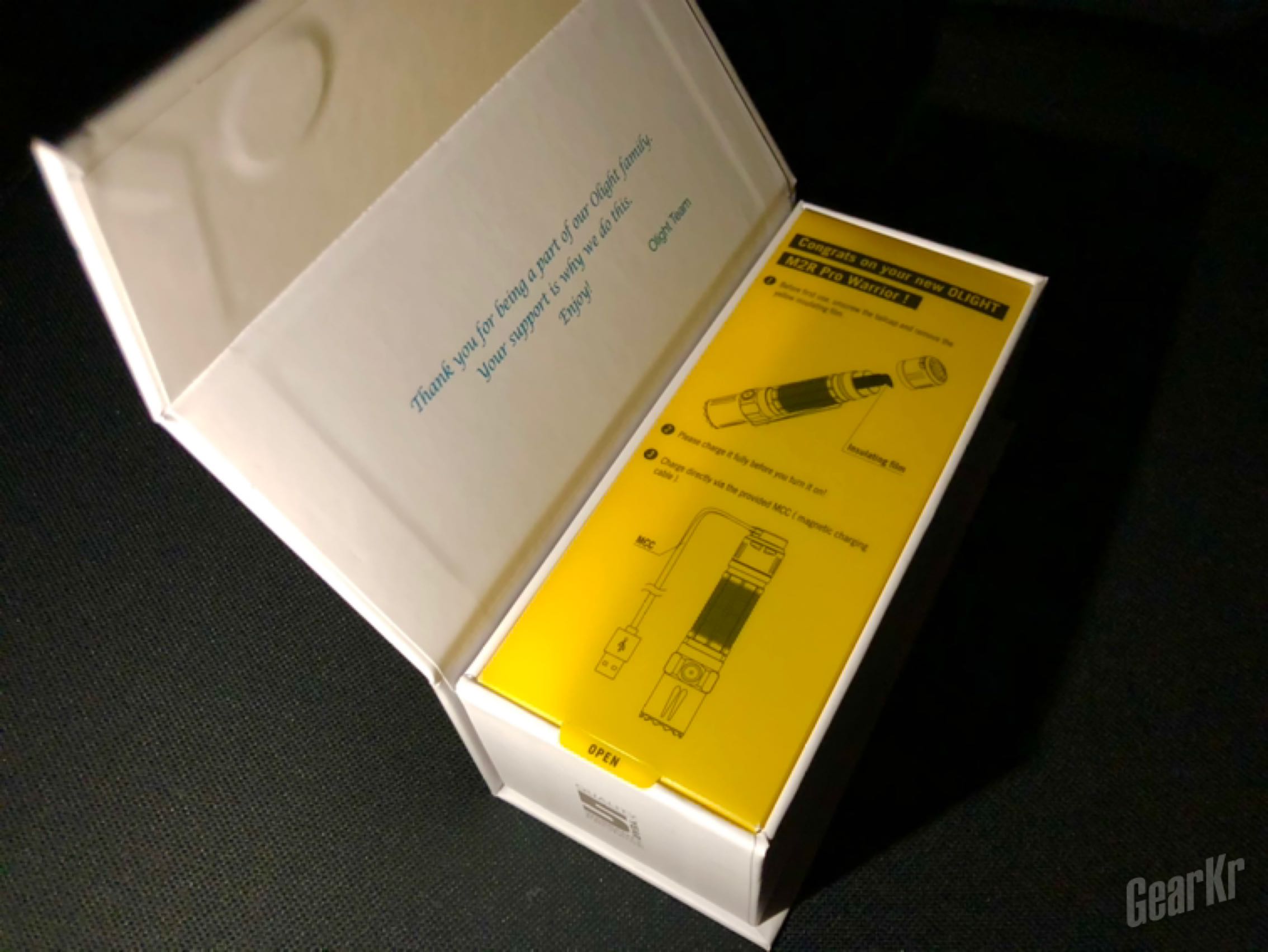 靓丽的贴身卫士——olight m2r pro橙色限量版