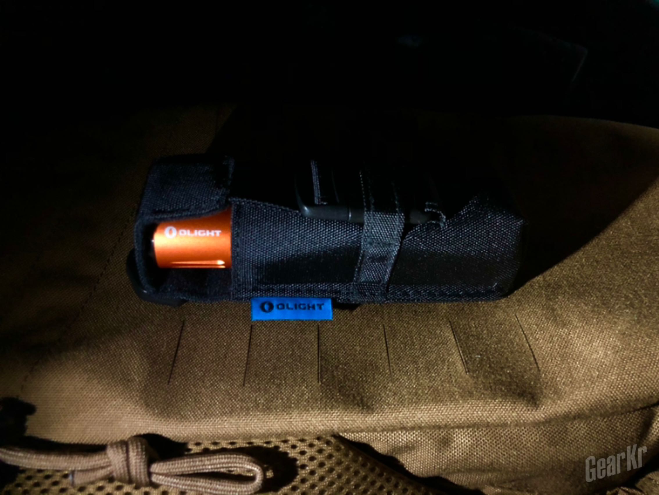 靓丽的贴身卫士——olight m2r pro橙色限量版