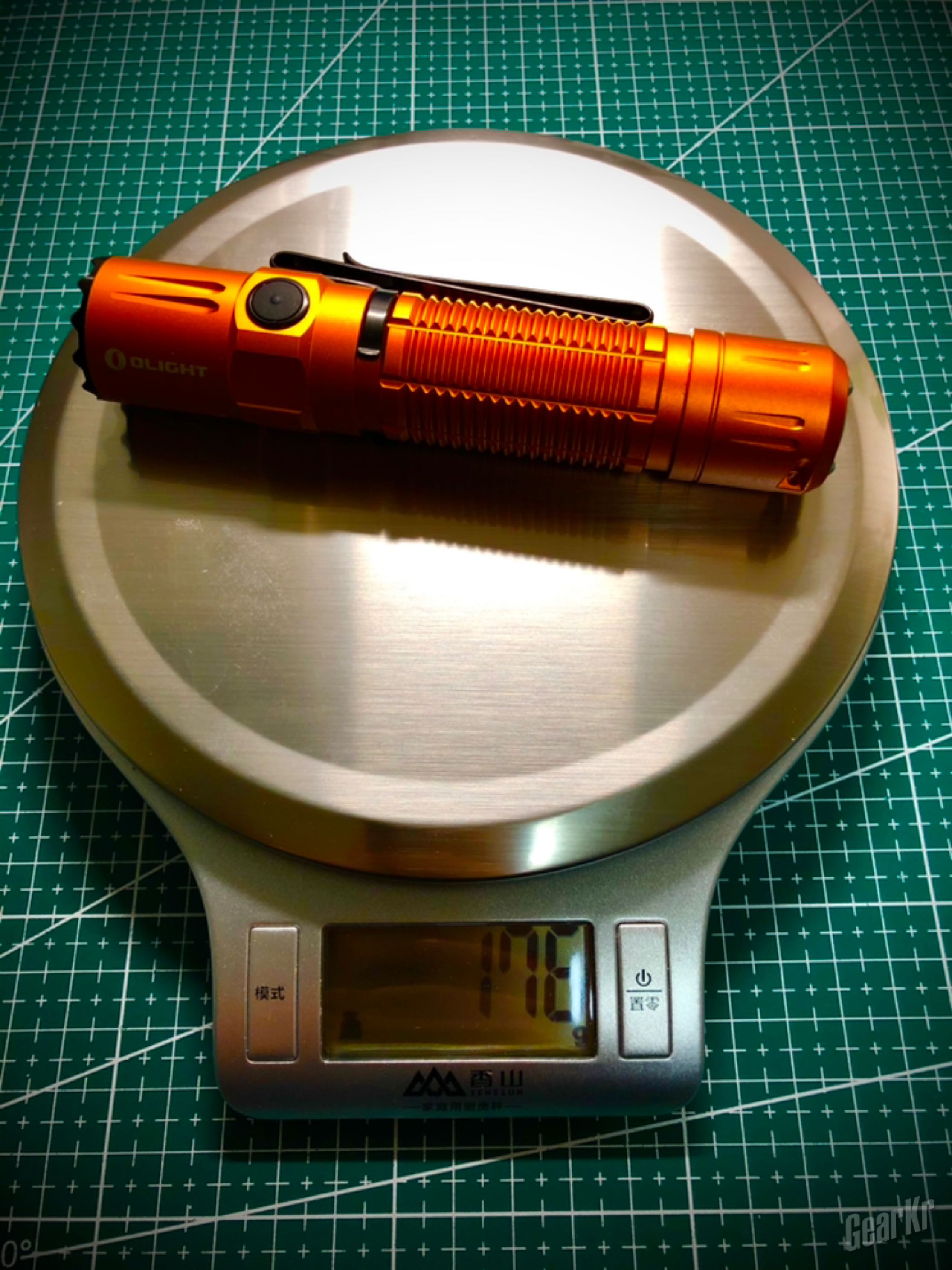 靓丽的贴身卫士——olight m2r pro橙色限量版