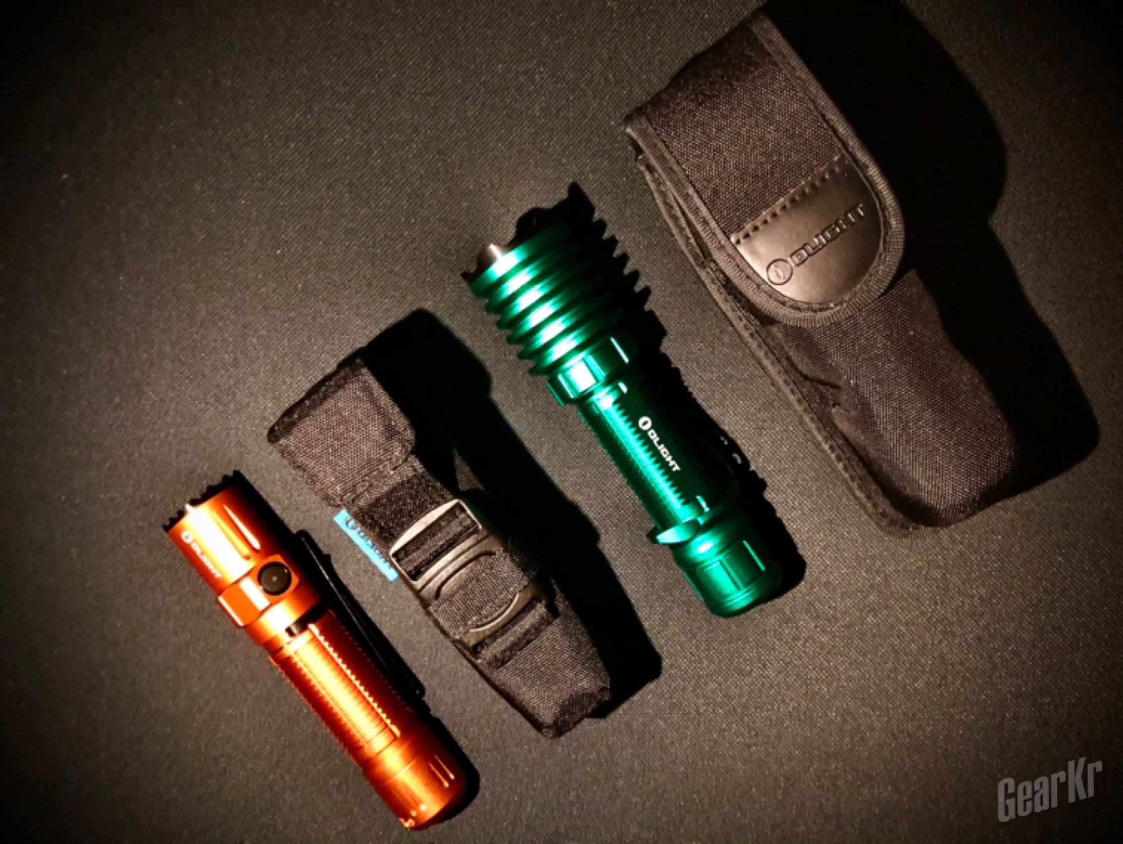 靓丽的贴身卫士——olight m2r pro橙色限量版